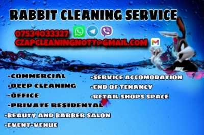 RABBIT CLEANING SERVICE – Nottingham